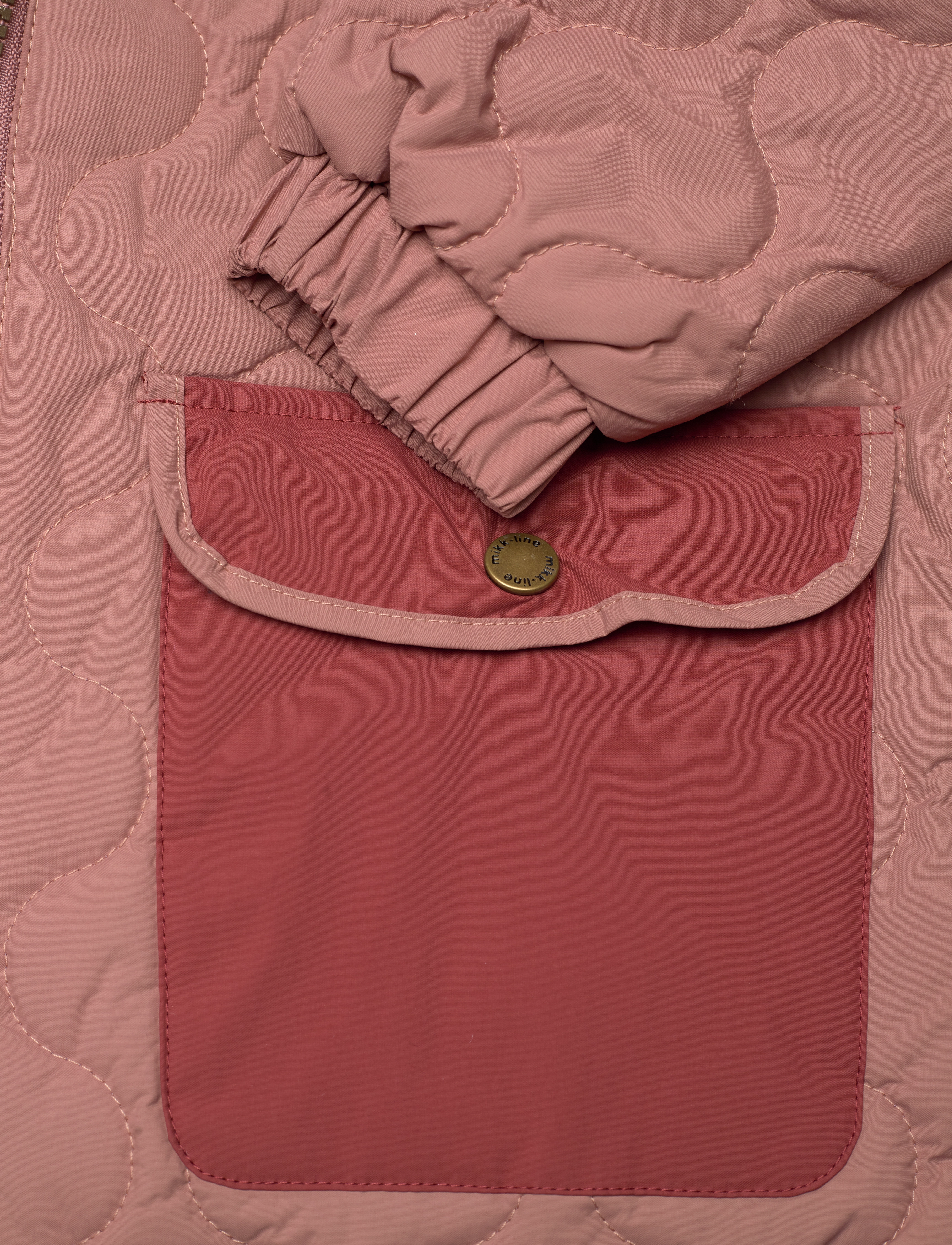 mikk-line - Thermal Mix Jacket Warm Puff - herbstjacken - burlwood - 4