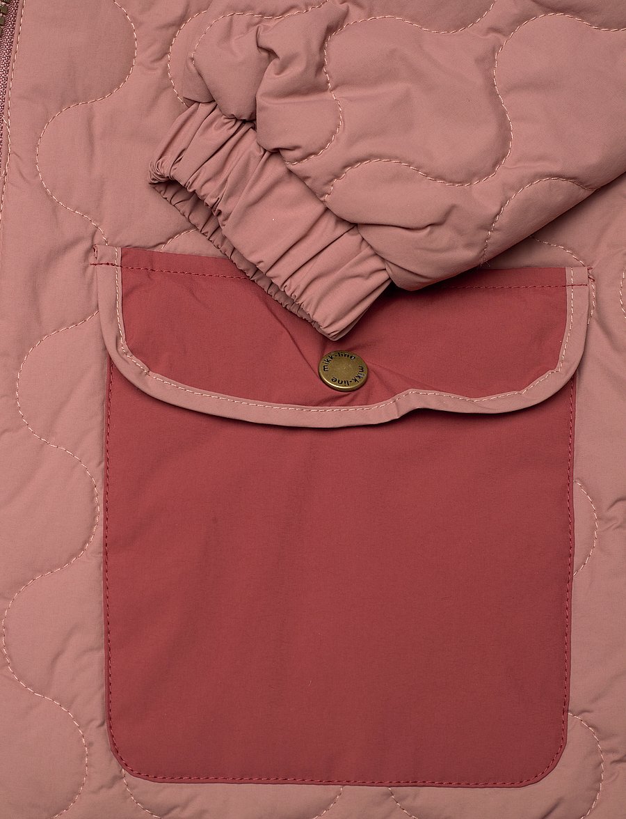 mikk-line - Thermal Mix Jacket Warm Puff - thermo-jacken - burlwood - 4