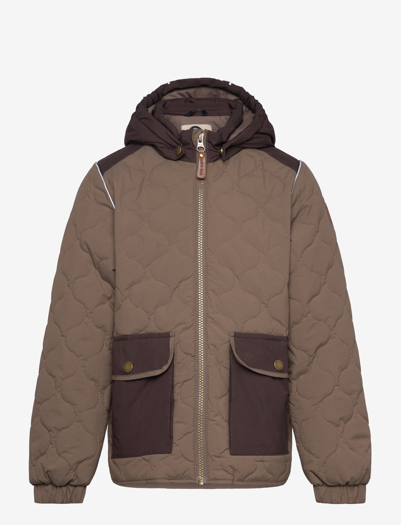 mikk-line - Thermal Mix Jacket Warm - chocolate chip - 1