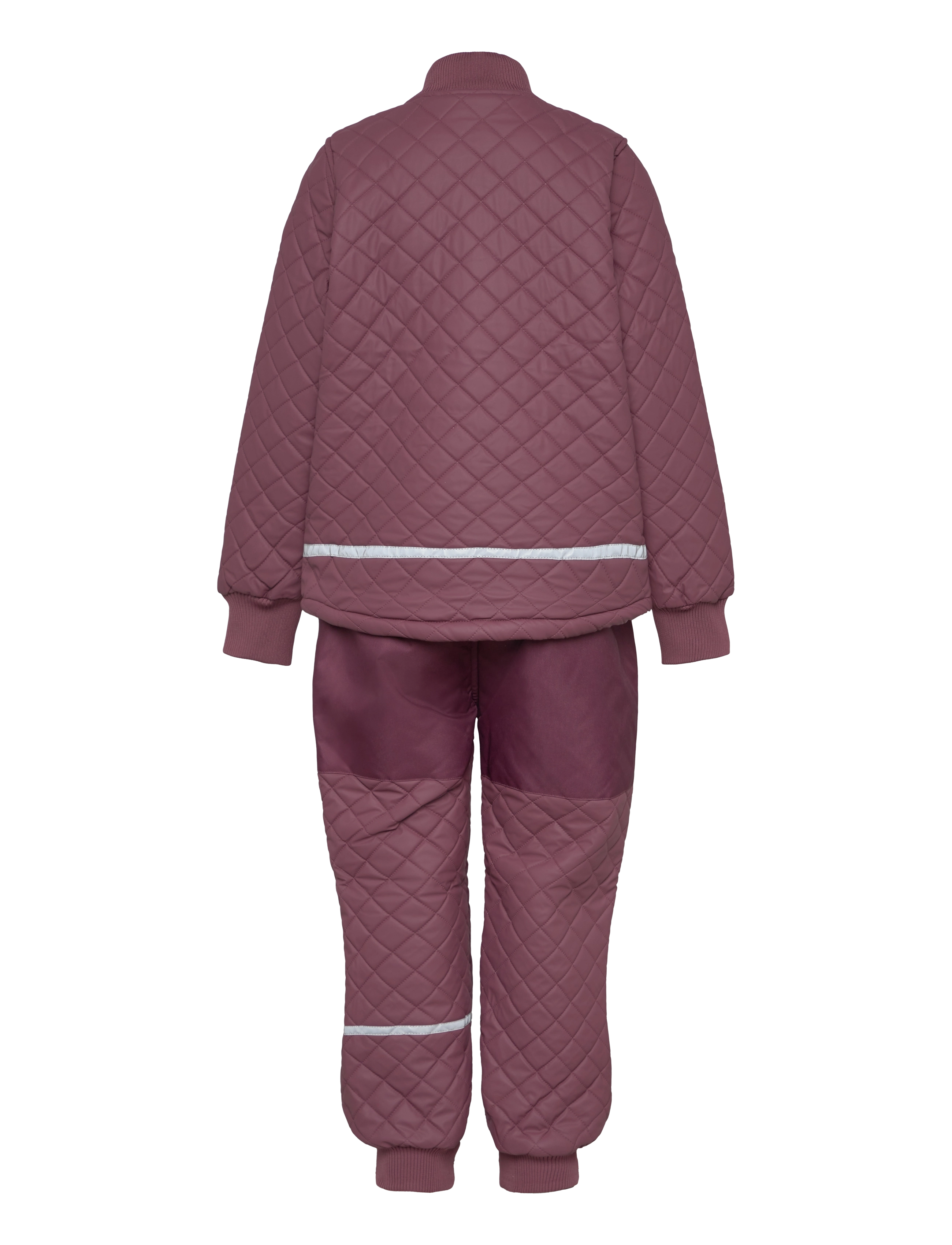 mikk-line - Duvet Set w. Fleece - rose brown - 1
