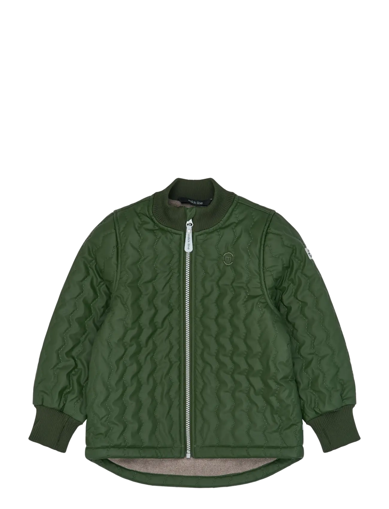 mikk-line - Duvet Set w. Fleece - tracksuits - kombu green - 1