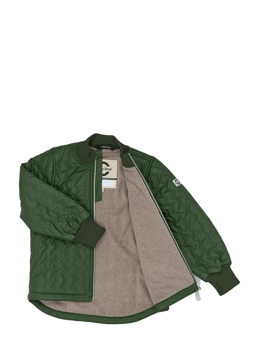 mikk-line - Duvet Set w. Fleece - sportanzüge - kombu green - 3