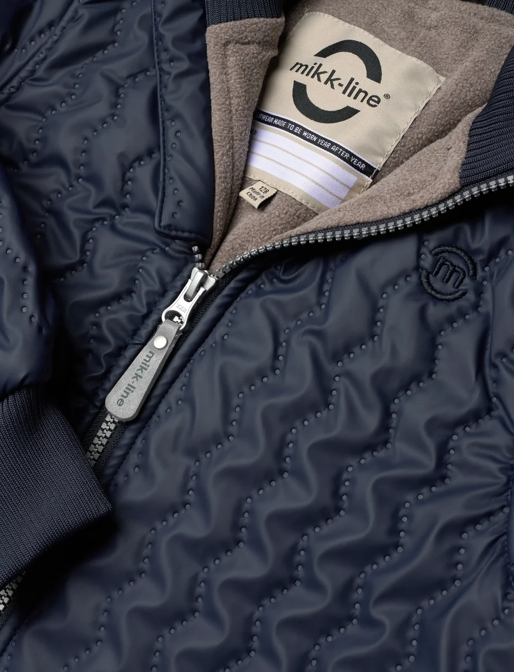 mikk-line - Duvet Set w. Fleece - termoställ - blue nights - 4