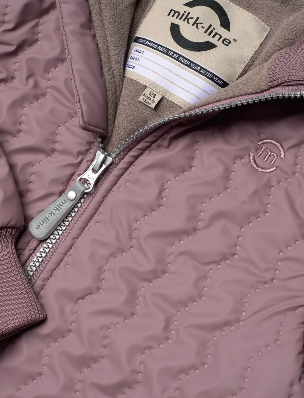 mikk-line - Duvet Set w. Fleece - termoställ - twilight mauve - 4