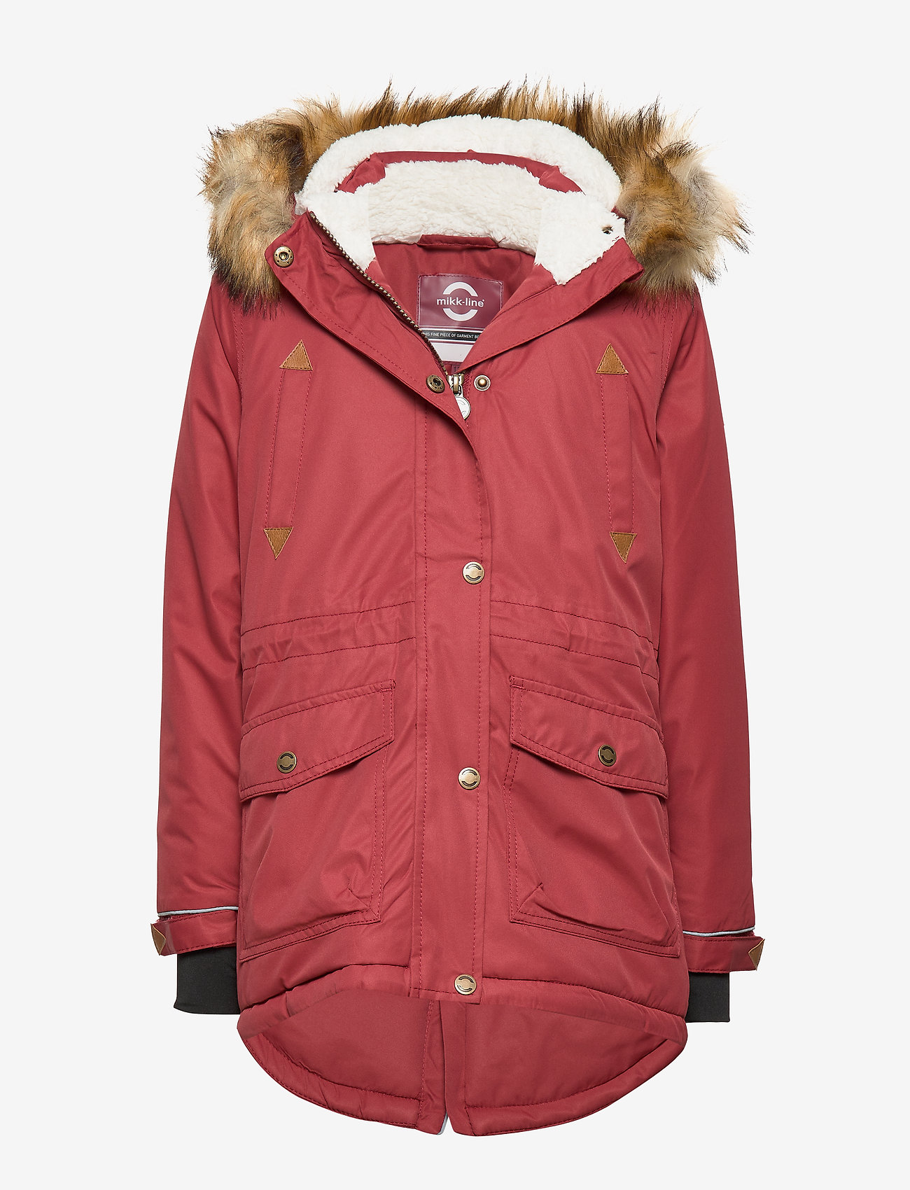 Mikk-Line - OUTDOOR Girls Parka Jacket - burnt russet - 0