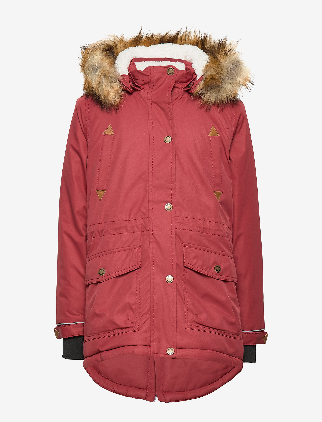 Mikk-Line - OUTDOOR Girls Parka Jacket - burnt russet - 1
