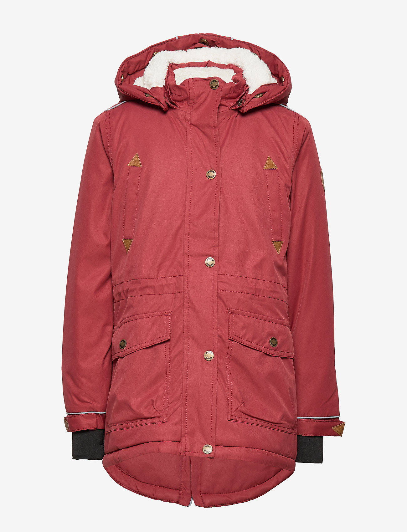 Mikk-Line - OUTDOOR Girls Parka Jacket - burnt russet - 2