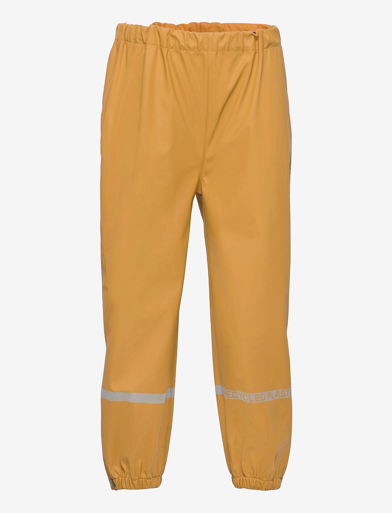 mikk-line - PU Rain Pants / Susp 104 - rain trousers - honey mustard - 0