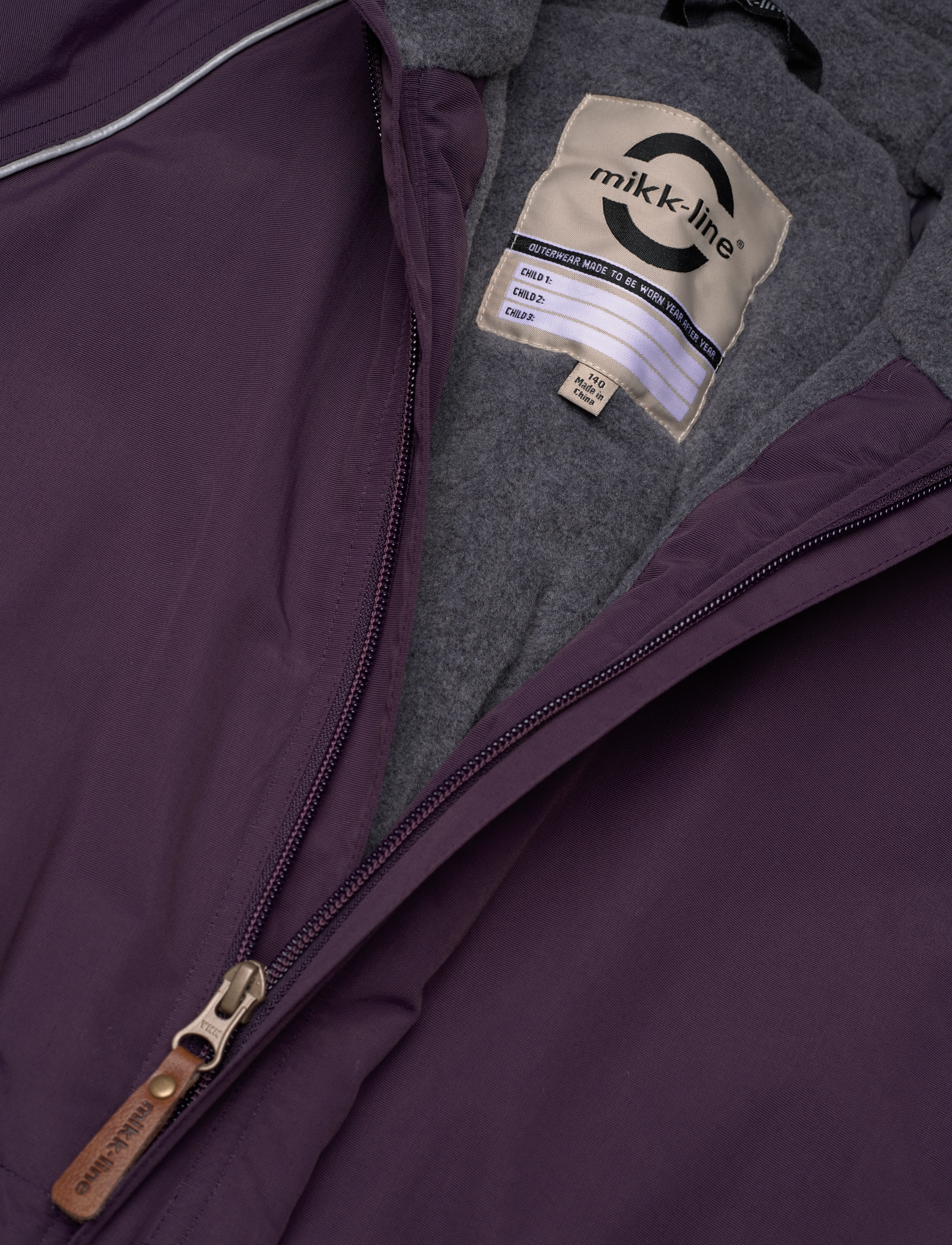 mikk-line - Nylon Junior Suit - Solid - odzież wierzchnia - nightshade - 2