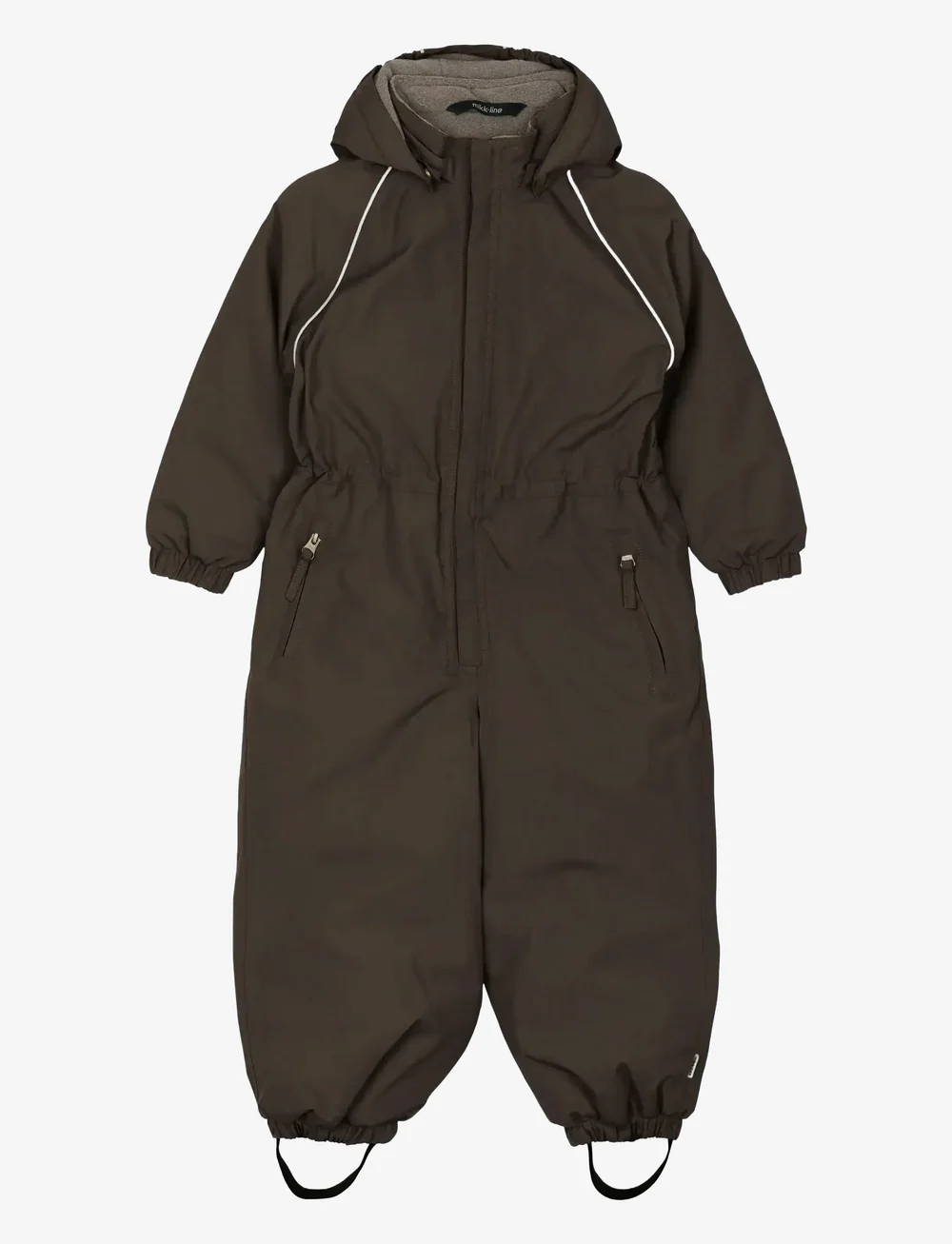 mikk-line - Nylon Junior Suit - Solid - schneeanzug - raisin - 0