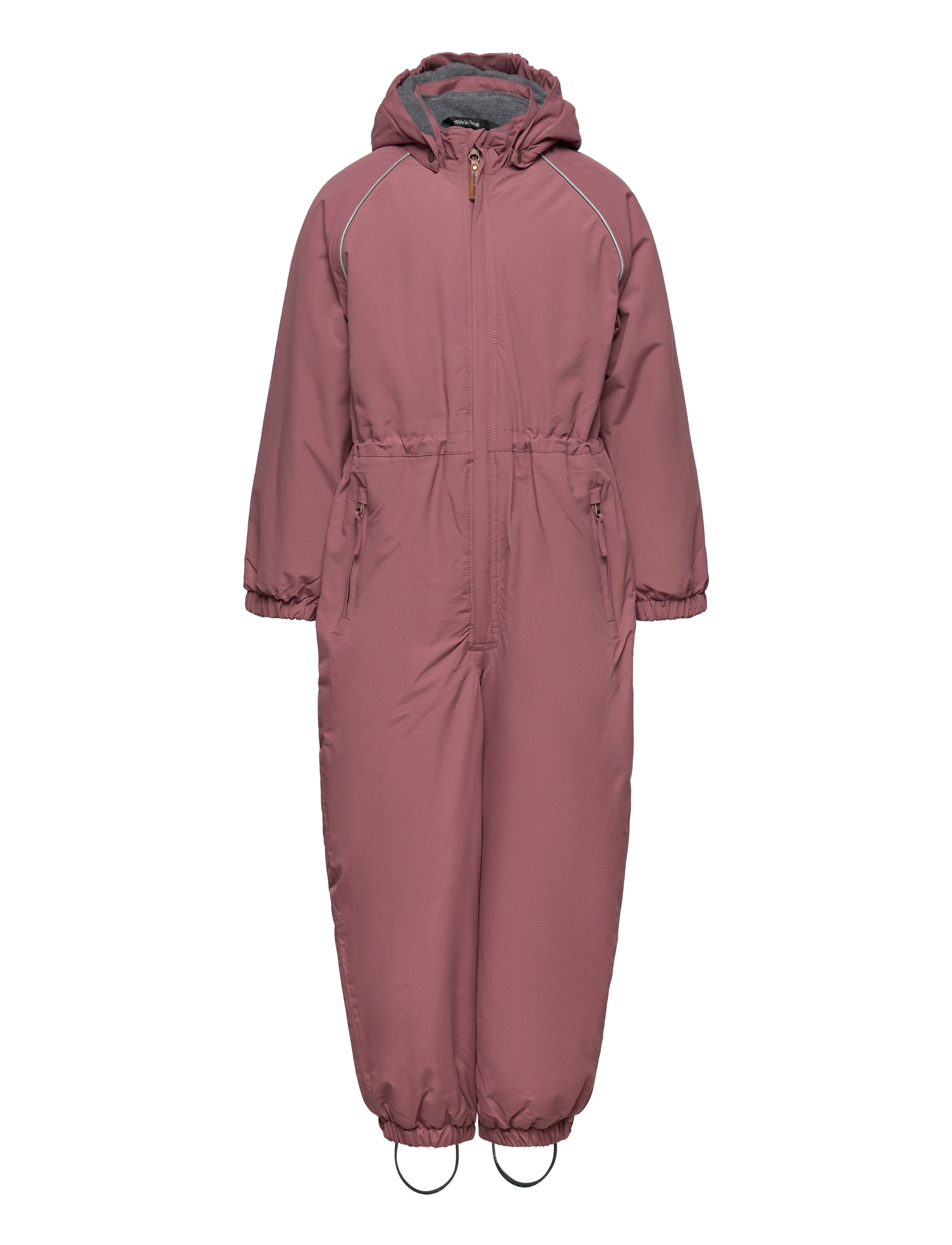 mikk-line Nylon Junior Suit - Solid - Overalls - ROSE BROWN / red