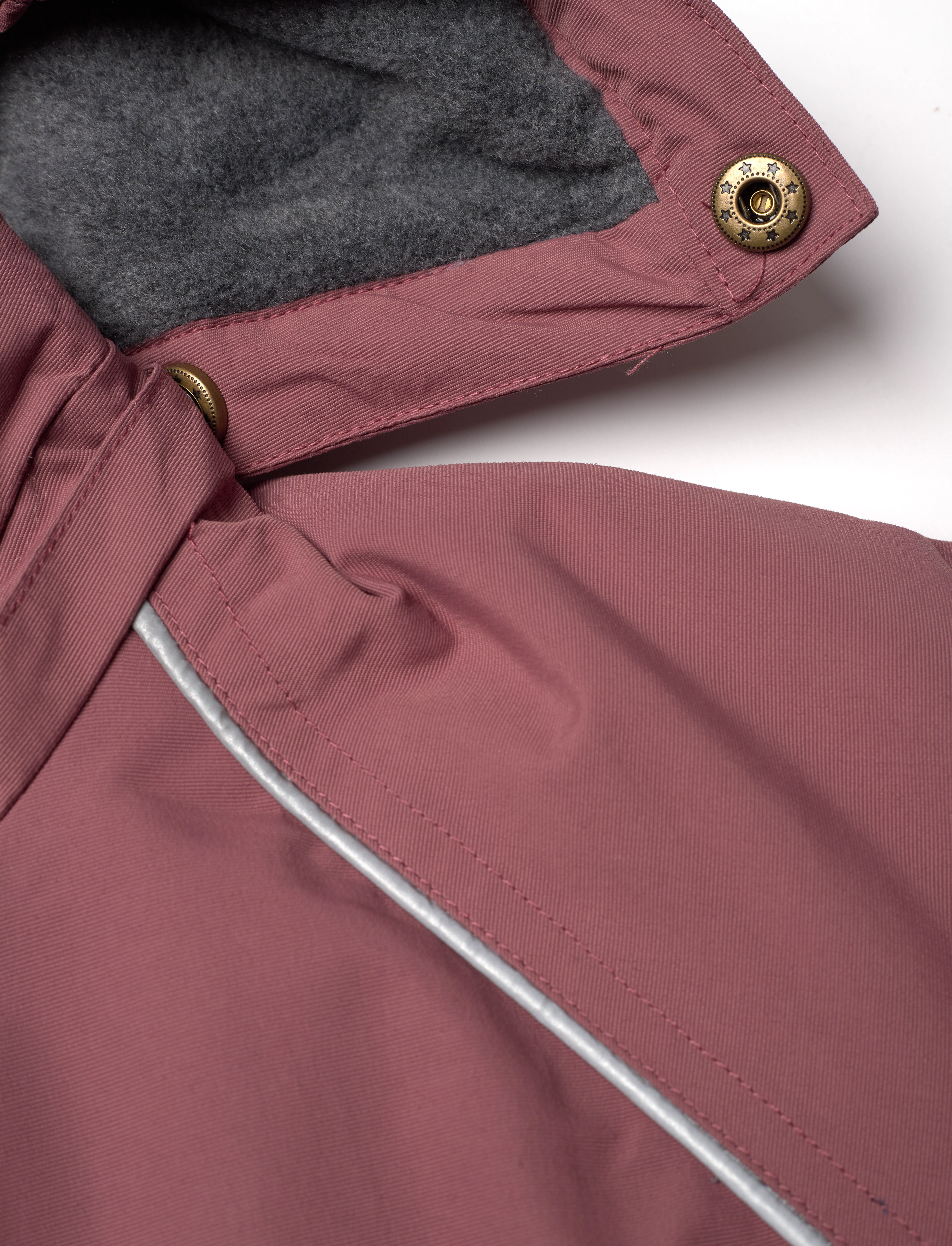 mikk-line - Nylon Junior Suit - Solid - yttertøy - rose brown - 3