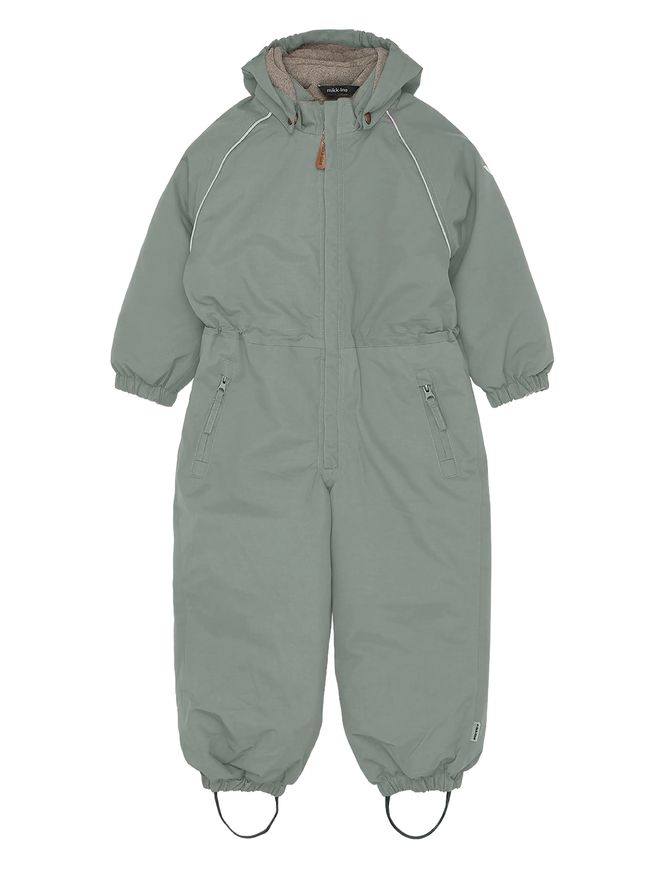 mikk-line Nylon Junior Suit - Solid - Overalls - SEDONA SAGE / green