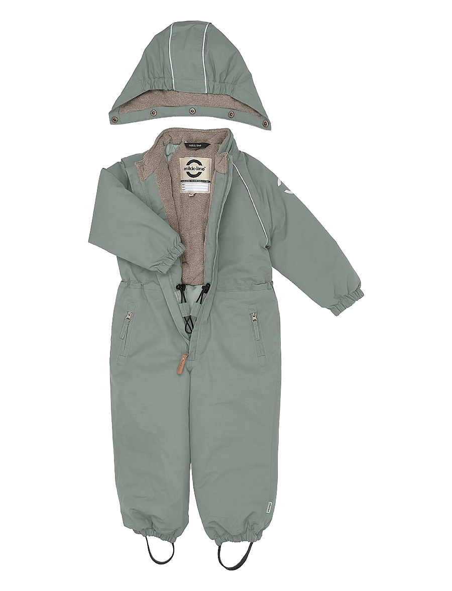 mikk-line - Nylon Junior Suit - Solid - schneeanzug - sedona sage - 2