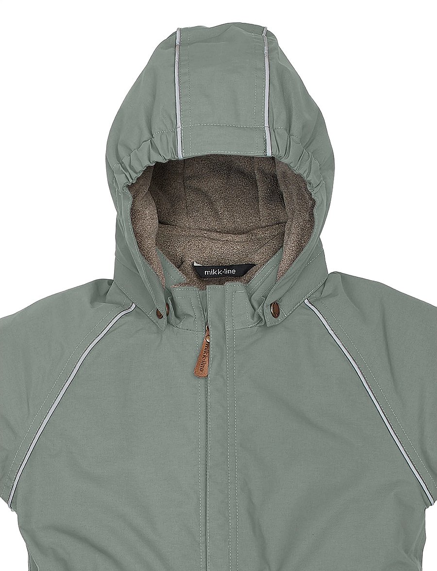 mikk-line - Nylon Junior Suit - Solid - schneeanzug - sedona sage - 3