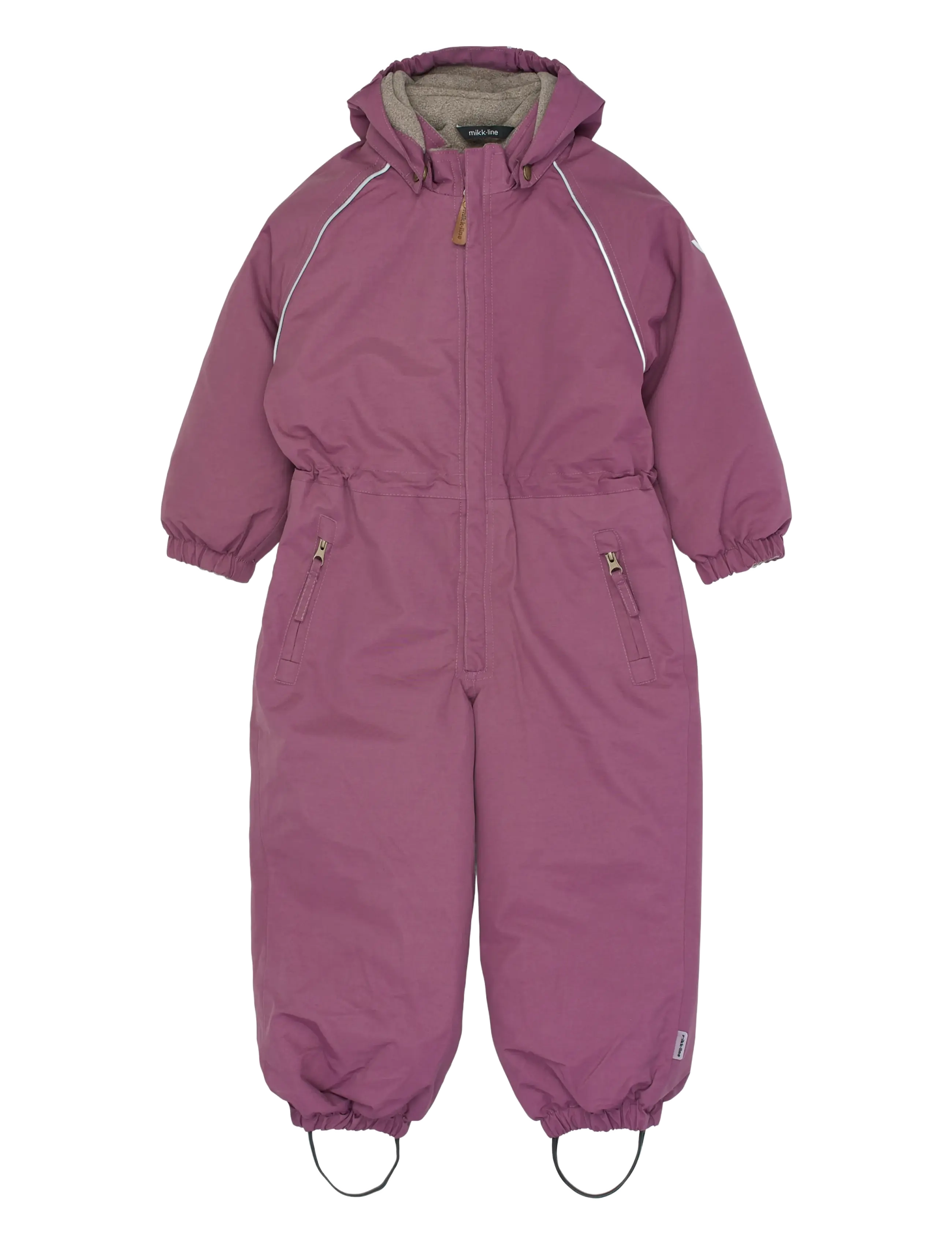 mikk-line Nylon Junior Suit - Solid - Overalls - TULIPWOOD / pink/rose