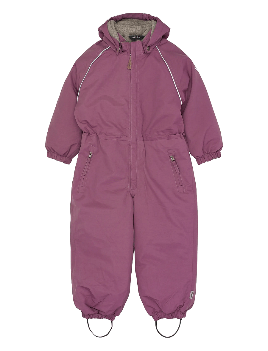 mikk-line - Nylon Junior Suit - Solid - schneeanzug - tulipwood - 0