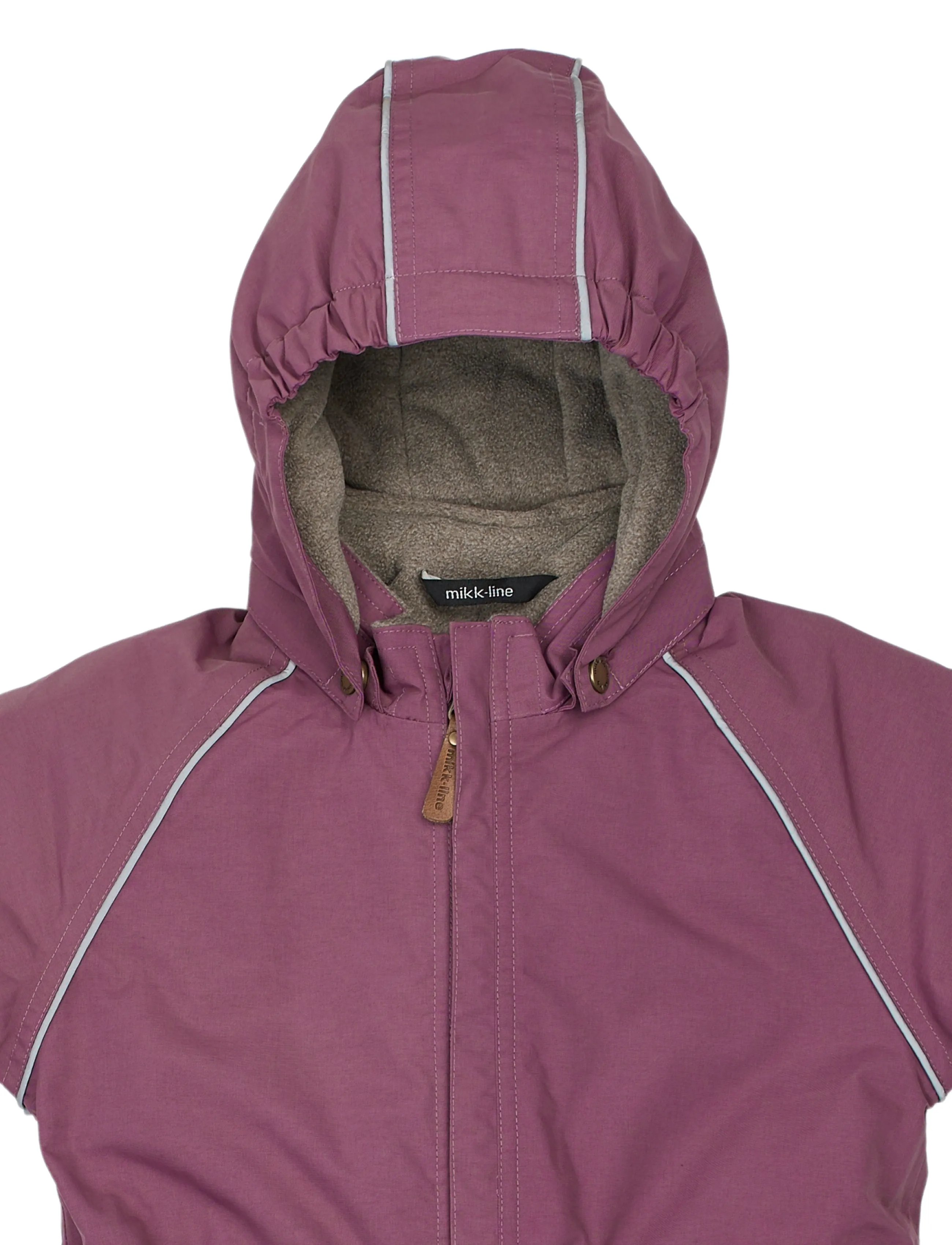mikk-line - Nylon Junior Suit - Solid - schneeanzug - tulipwood - 3