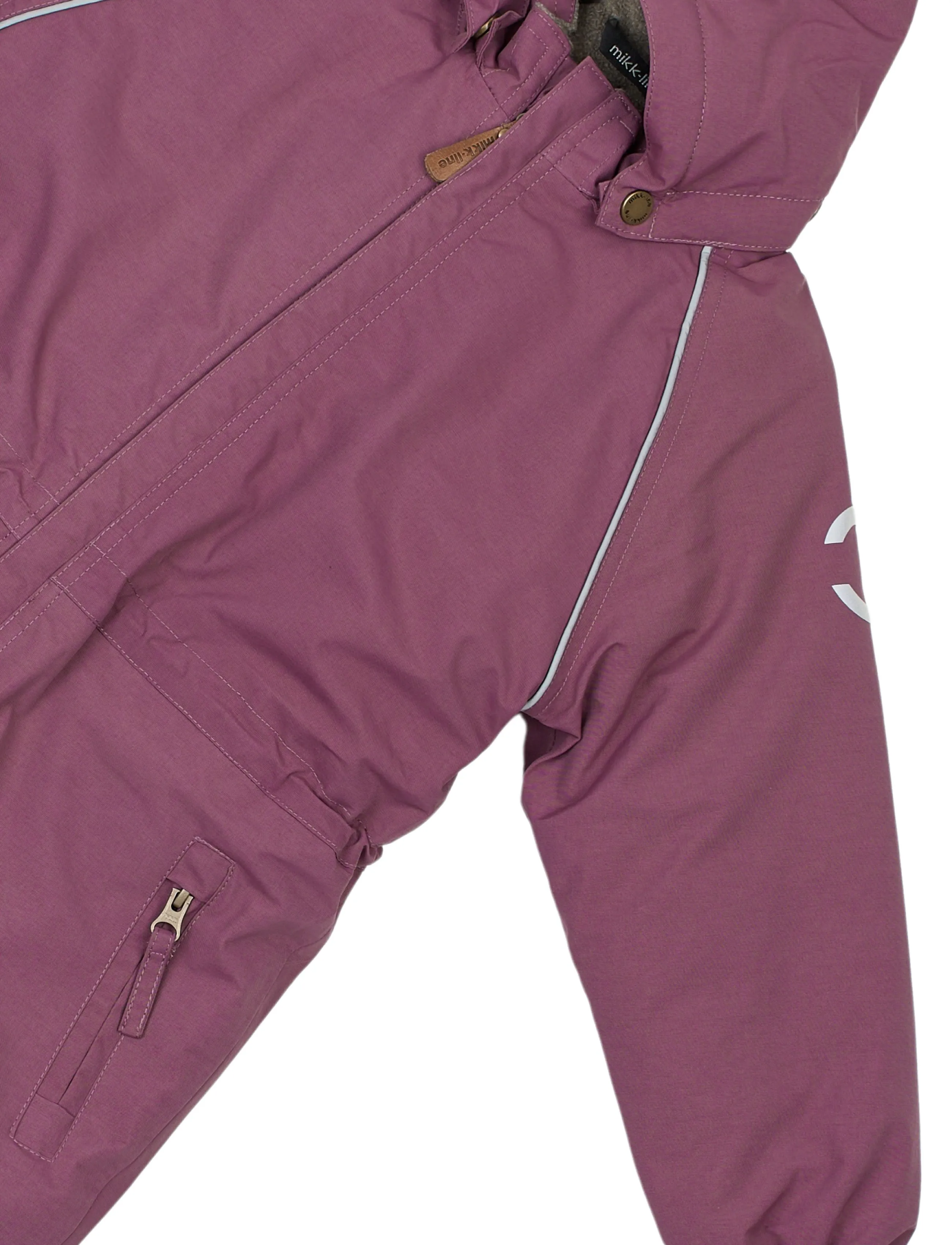 mikk-line - Nylon Junior Suit - Solid - schneeanzug - tulipwood - 4