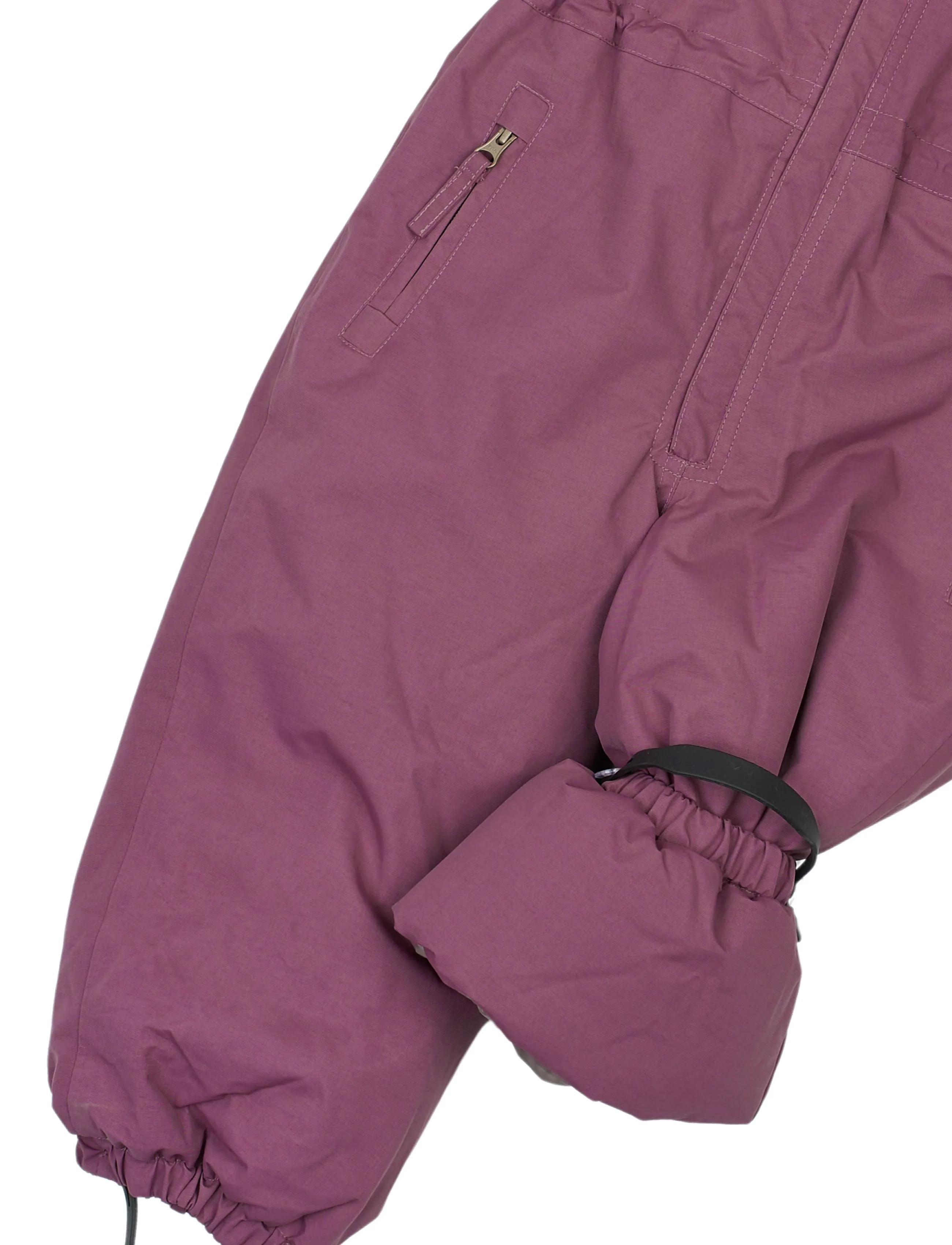 mikk-line - Nylon Junior Suit - Solid - schneeanzug - tulipwood - 5