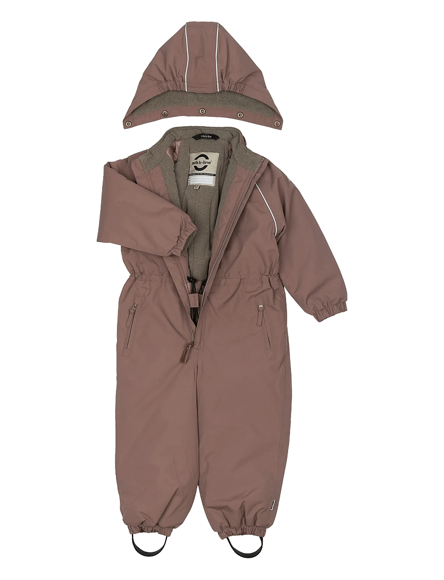 mikk-line - Nylon Junior Suit - Solid - schneeanzug - twilight mauve - 2