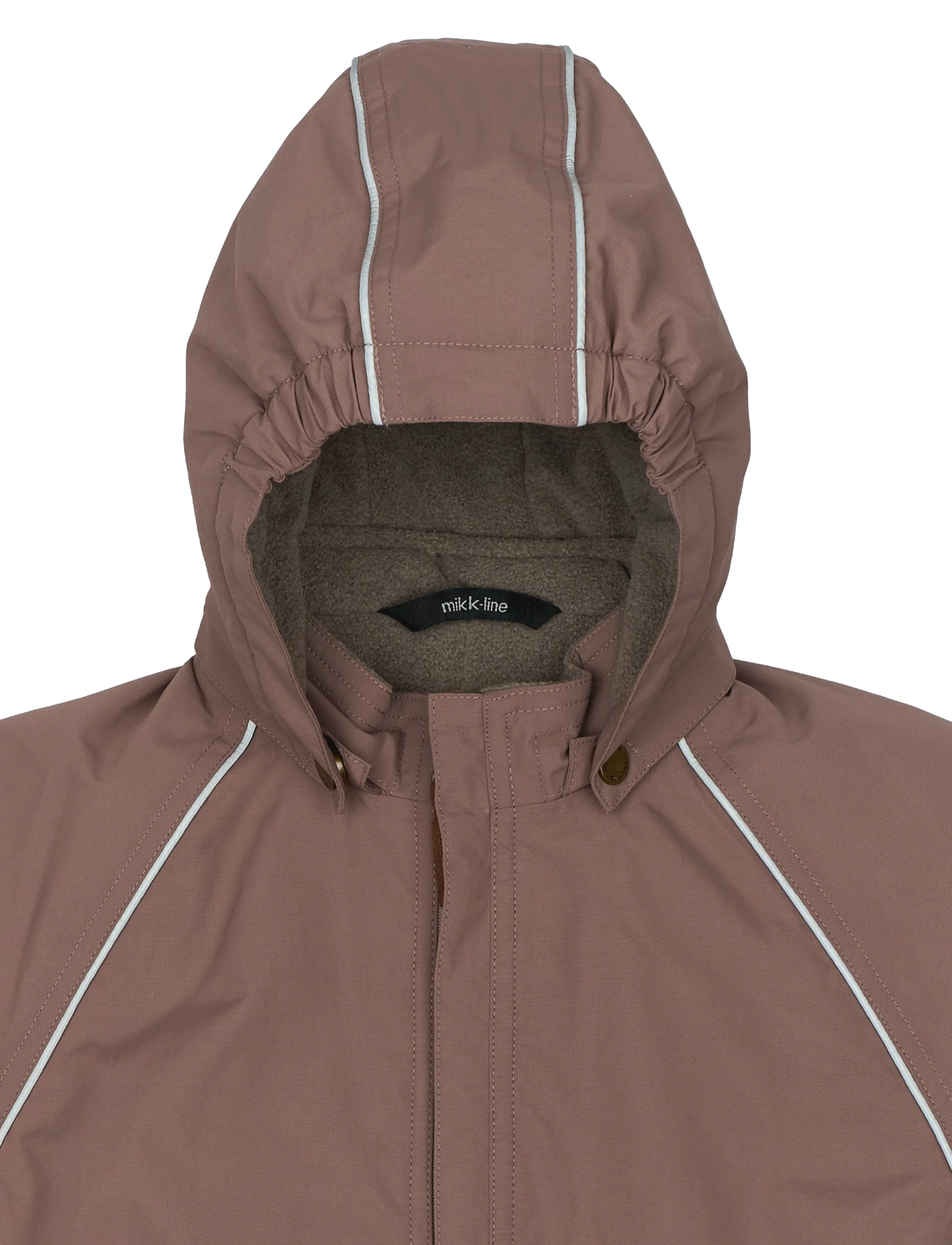 mikk-line - Nylon Junior Suit - Solid - schneeanzug - twilight mauve - 3