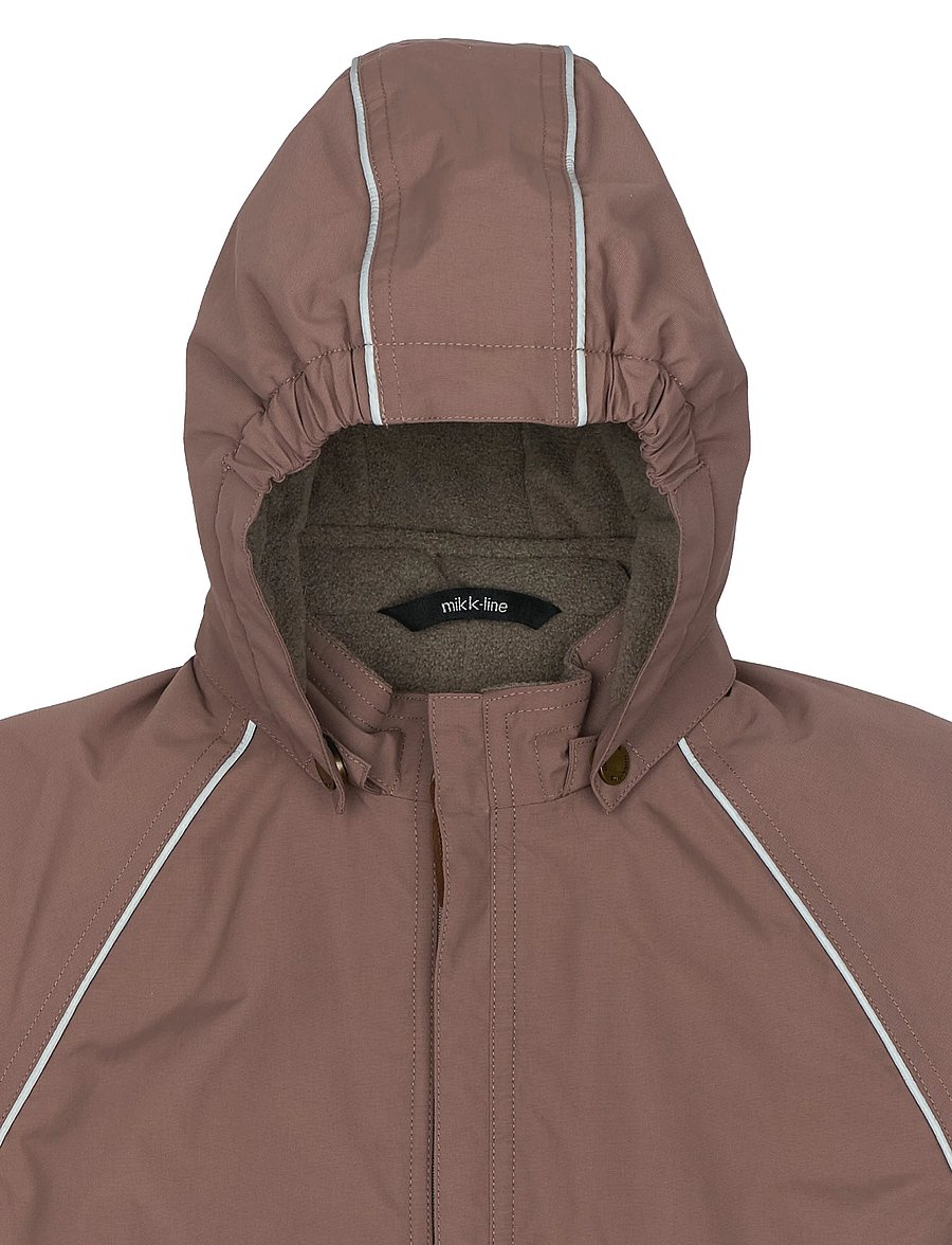mikk-line - Nylon Junior Suit - Solid - schneeanzug - twilight mauve - 3