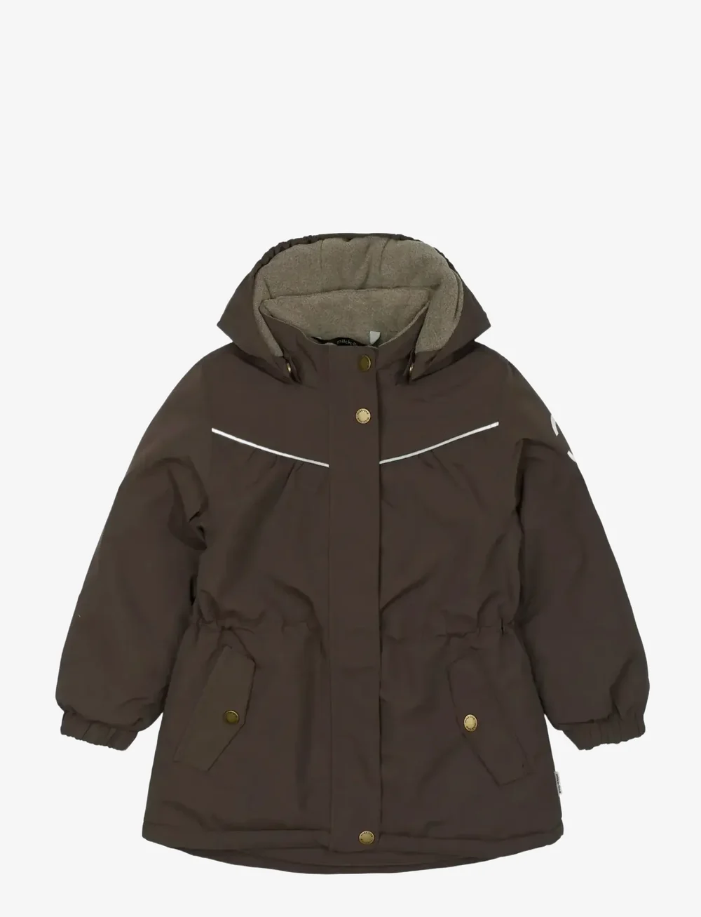 mikk-line - Nylon Girls Jacket - Solid - skijacken - raisin - 1