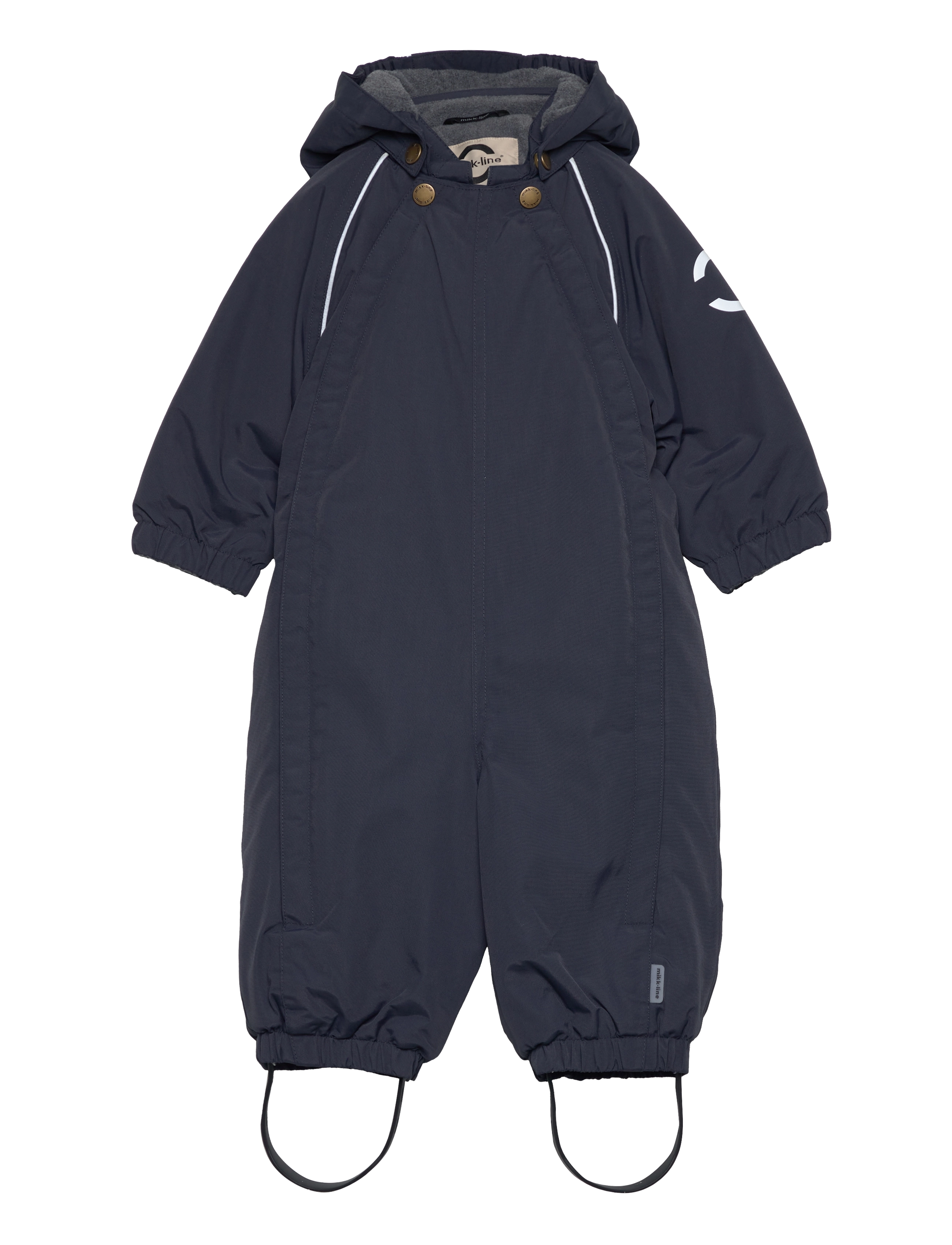 mikk-line Nylon Baby Suit - Solid - Overaller - BLUE NIGHTS / navy