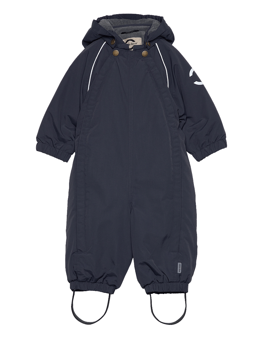 mikk-line - Nylon Baby Suit - Solid - talvekombinesoon - blue nights - 1