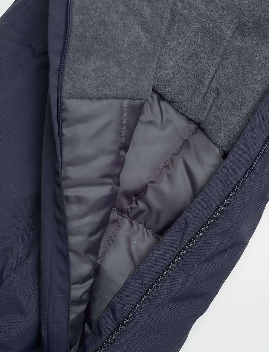 mikk-line - Nylon Baby Suit - Solid - talvekombinesoon - blue nights - 4