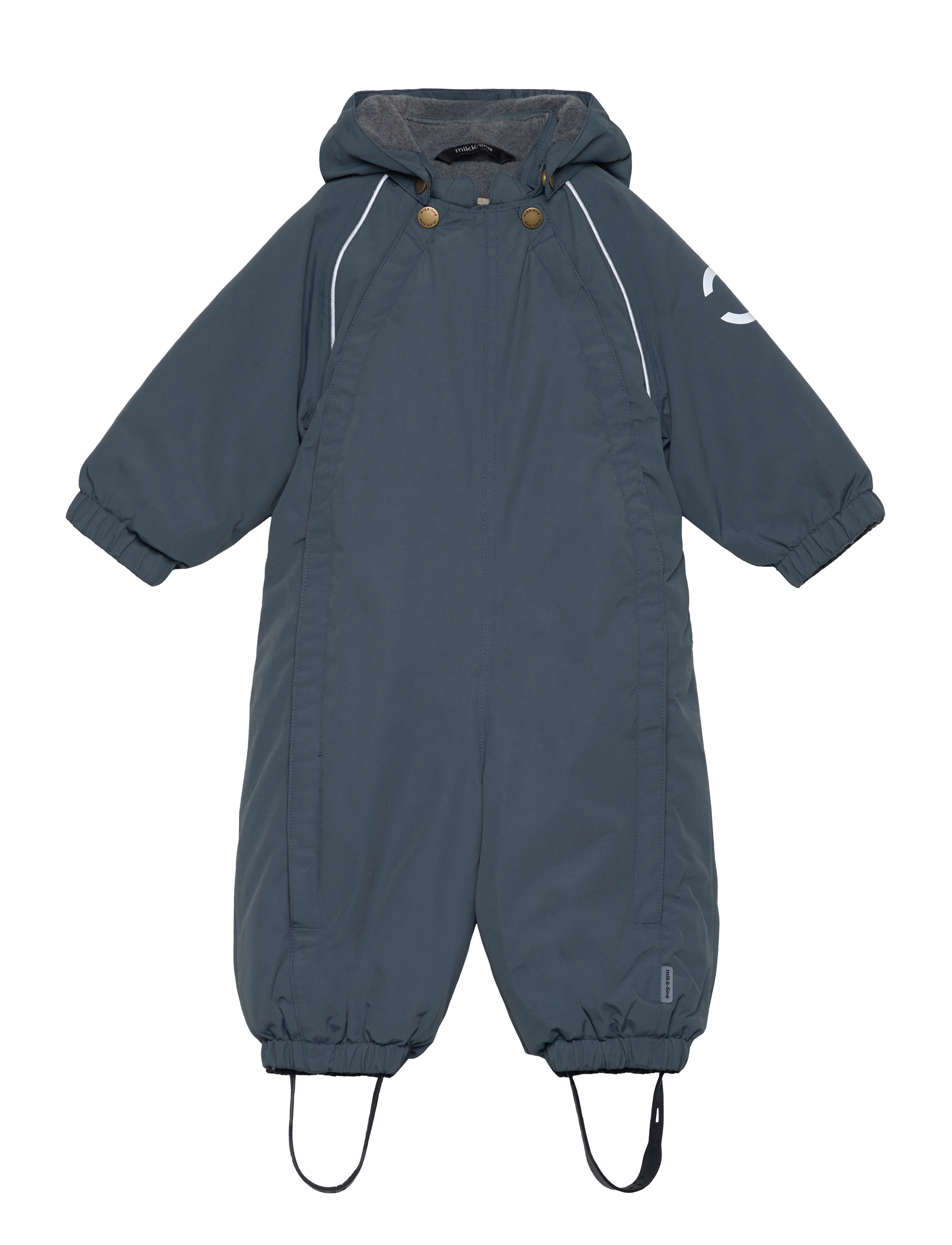 MIKK-LINE Nylon Baby Anzug - Solid Navy - 74 - Kinder