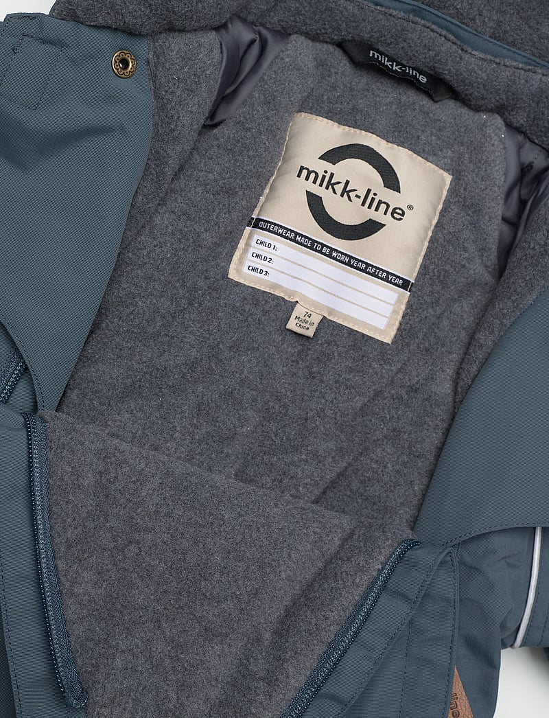 mikk-line - Nylon Baby Suit - Solid - talvekombinesoon - orion blue - 3