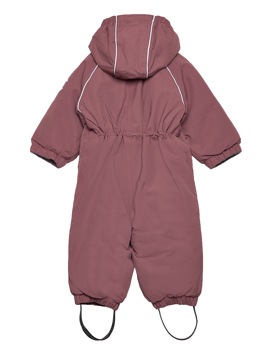 mikk-line - Nylon Baby Suit - Solid - talvekombinesoon - rose brown - 1
