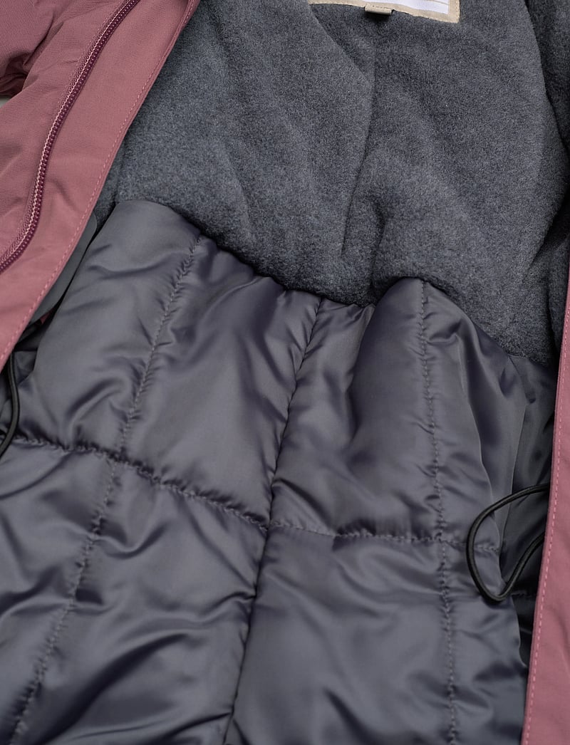 mikk-line - Nylon Baby Suit - Solid - snowsuit - rose brown - 4