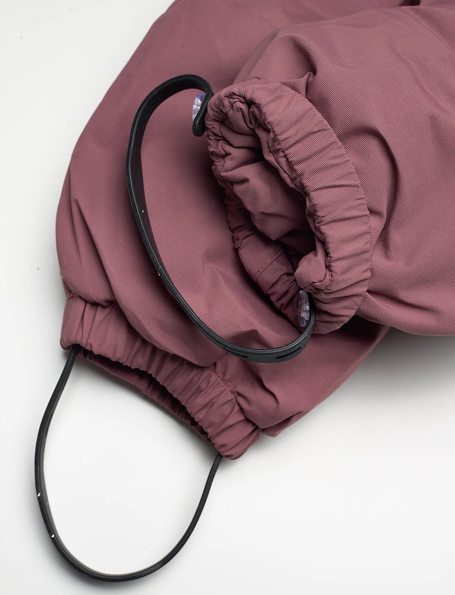 mikk-line - Nylon Baby Suit - Solid - talvekombinesoon - rose brown - 5
