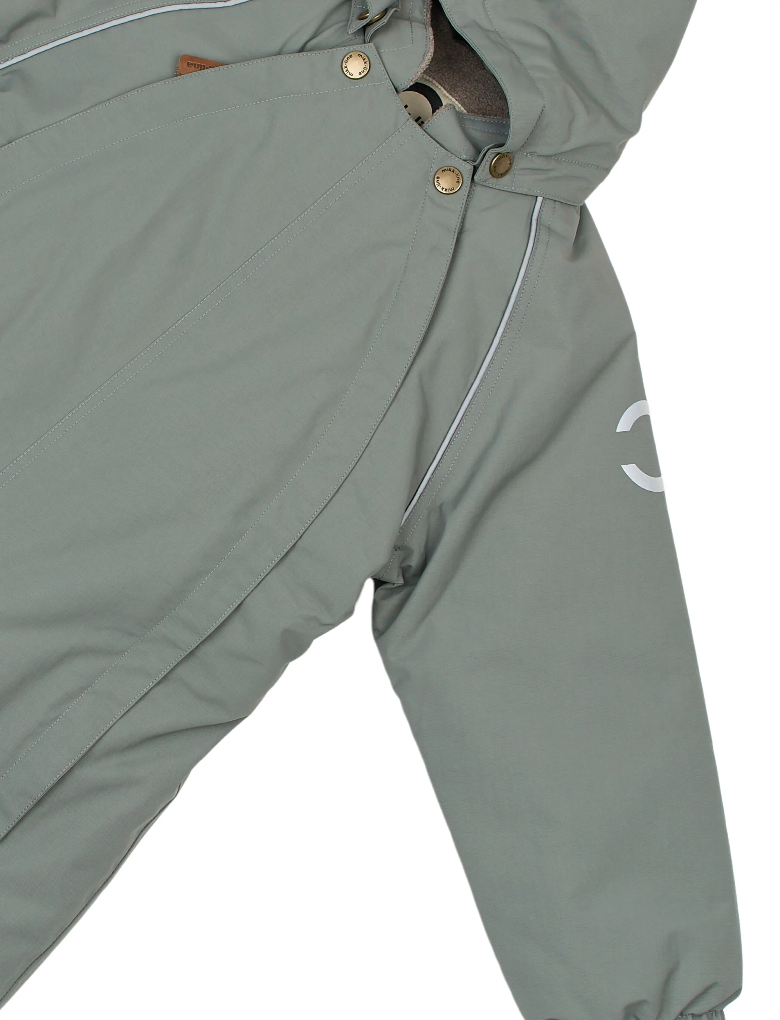 mikk-line - Nylon Baby Suit - Solid - talvekombed - sedona sage - 4