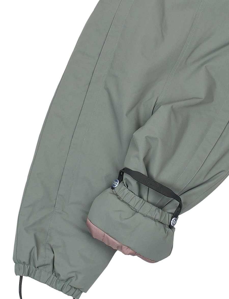 mikk-line - Nylon Baby Suit - Solid - talvekombed - sedona sage - 5