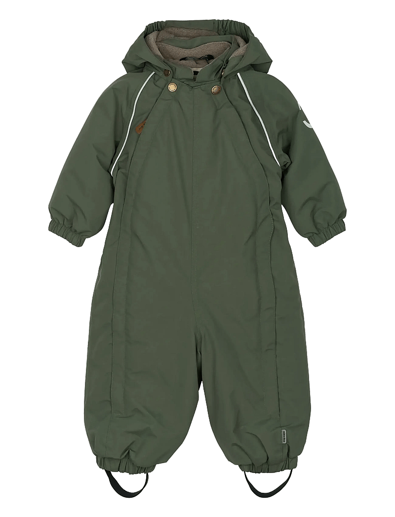mikk-line - Nylon Baby Suit - Solid - schneeanzug - thyme - 0