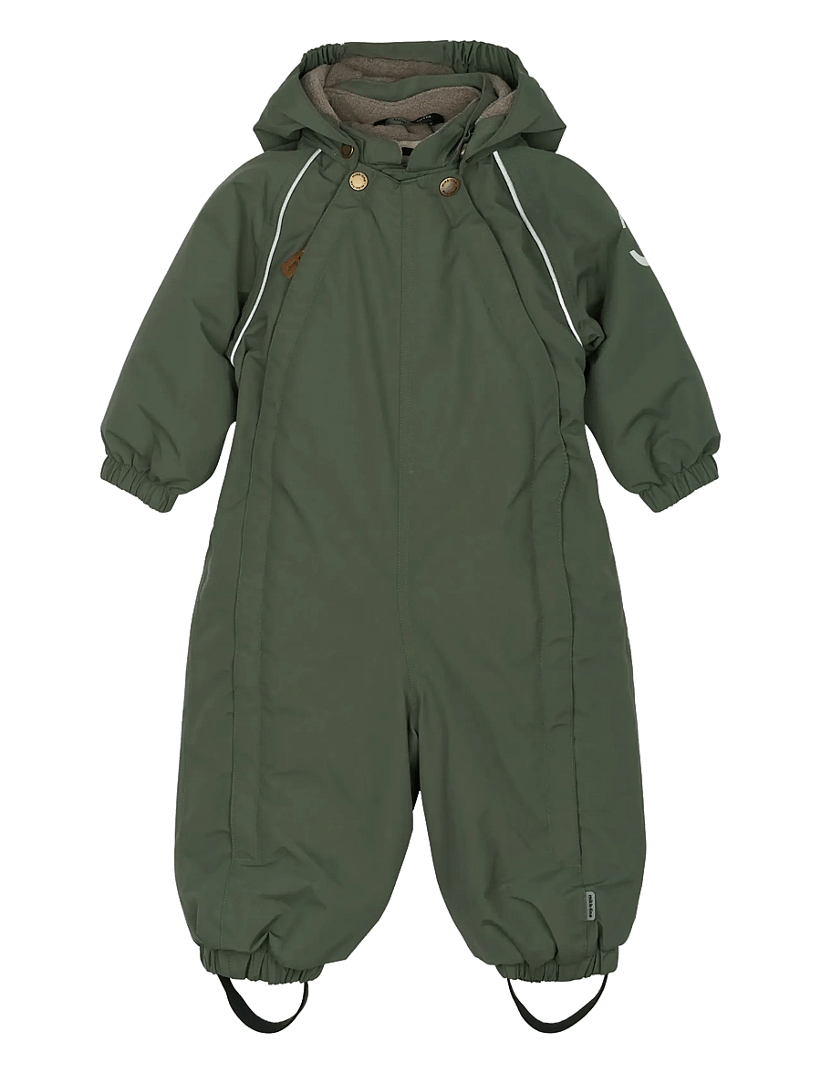 mikk-line - Nylon Baby Suit - Solid - talvekombinesoon - thyme - 0