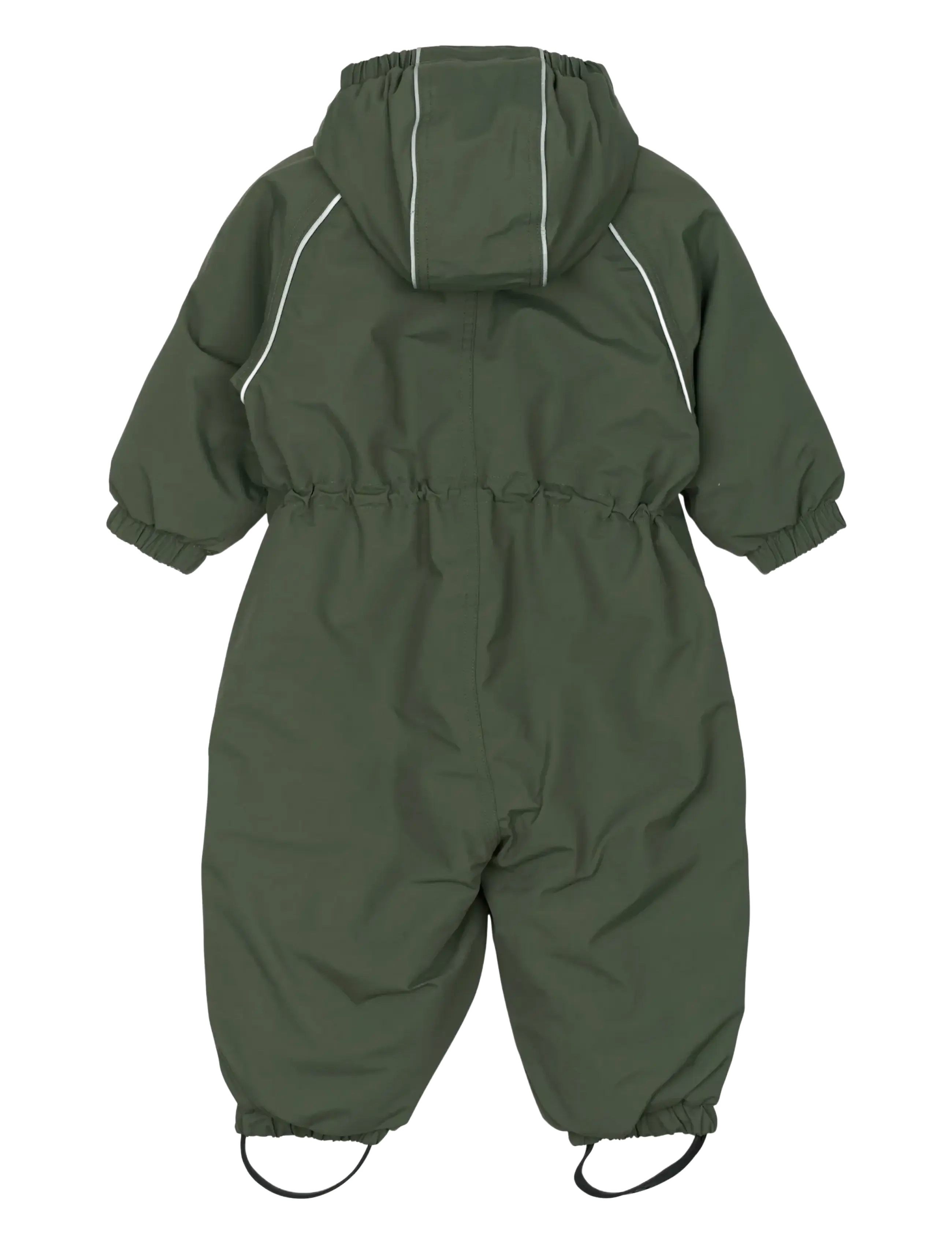 mikk-line - Nylon Baby Suit - Solid - snowsuit - thyme - 1