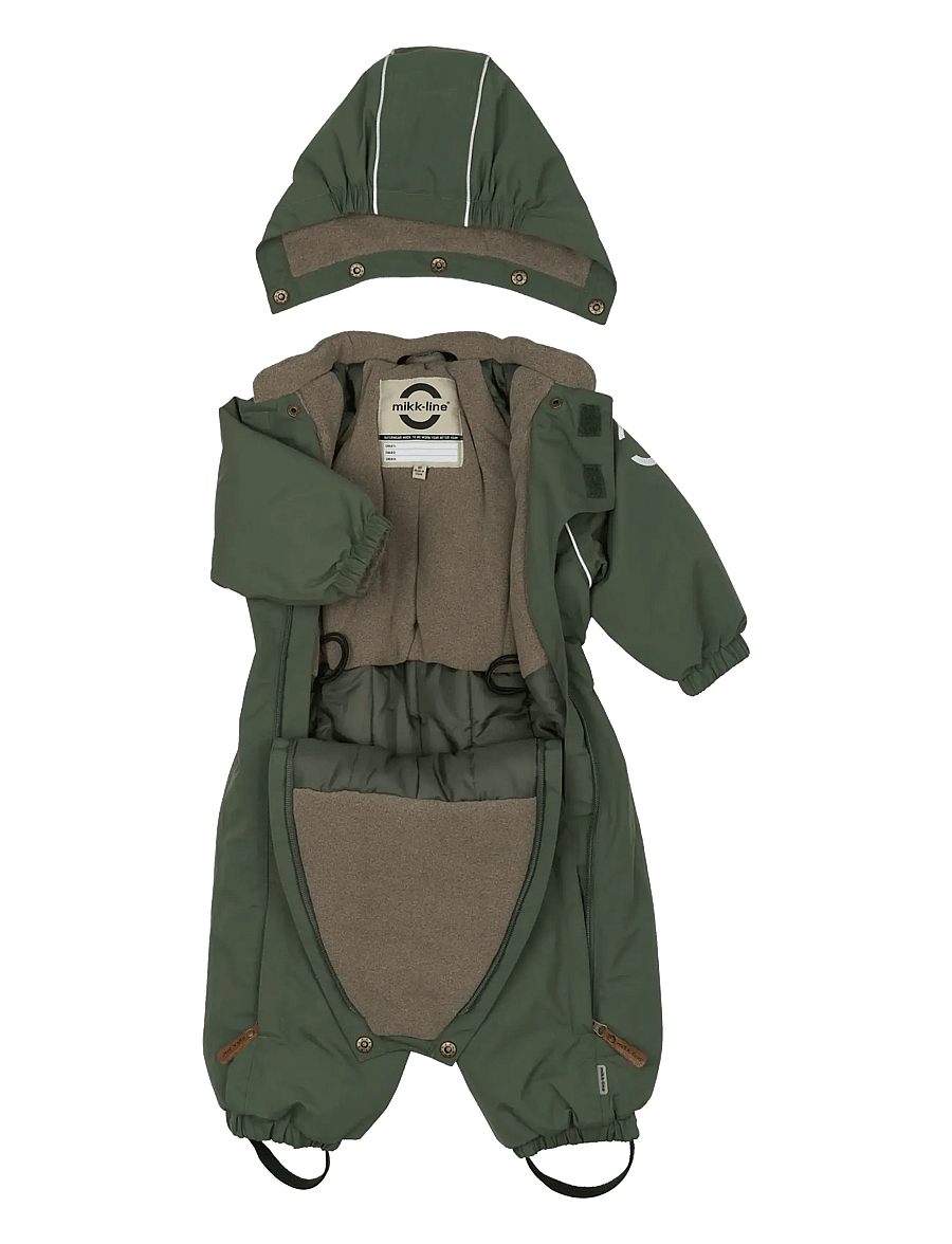 mikk-line - Nylon Baby Suit - Solid - talvekombinesoon - thyme - 2