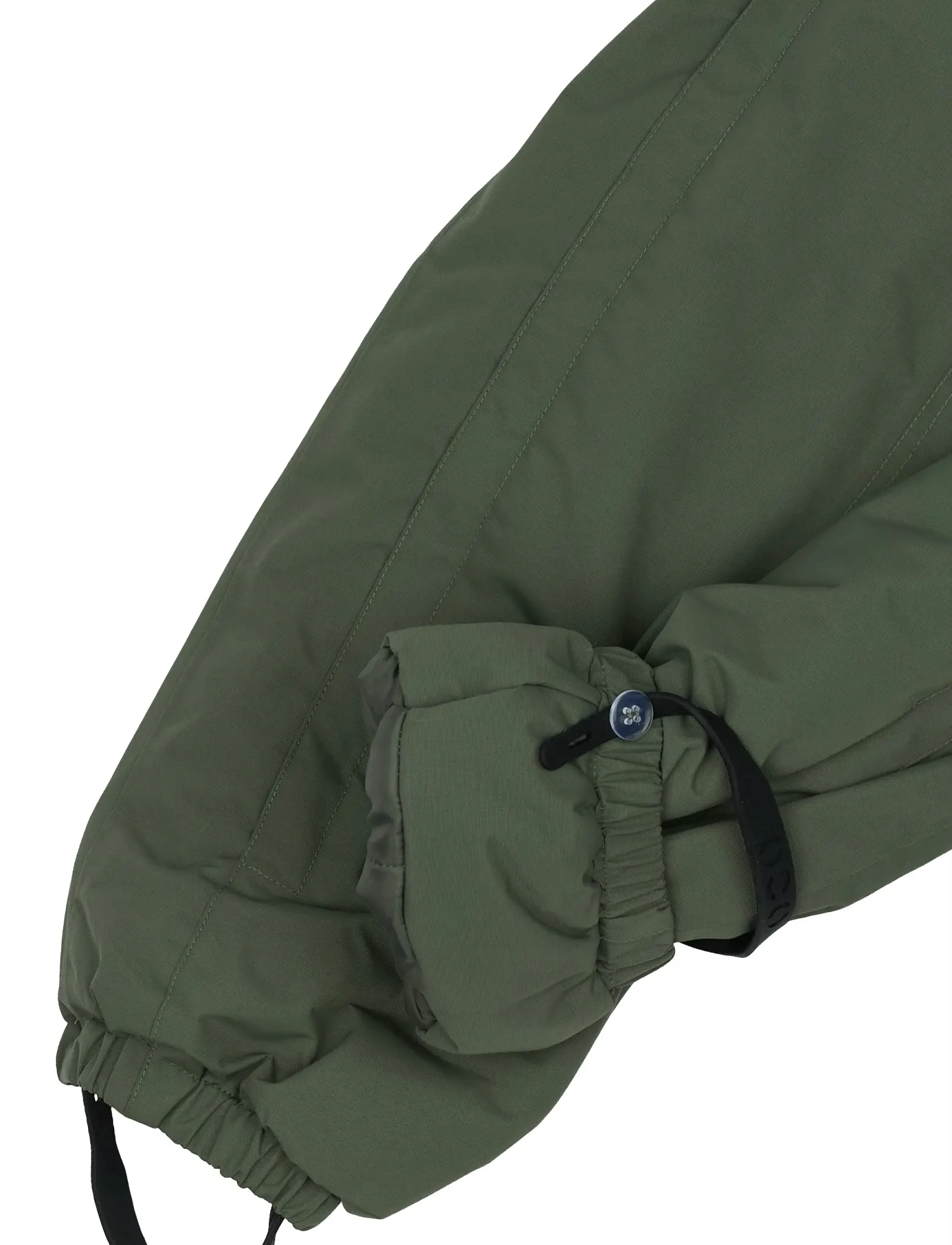 mikk-line - Nylon Baby Suit - Solid - snowsuit - thyme - 5