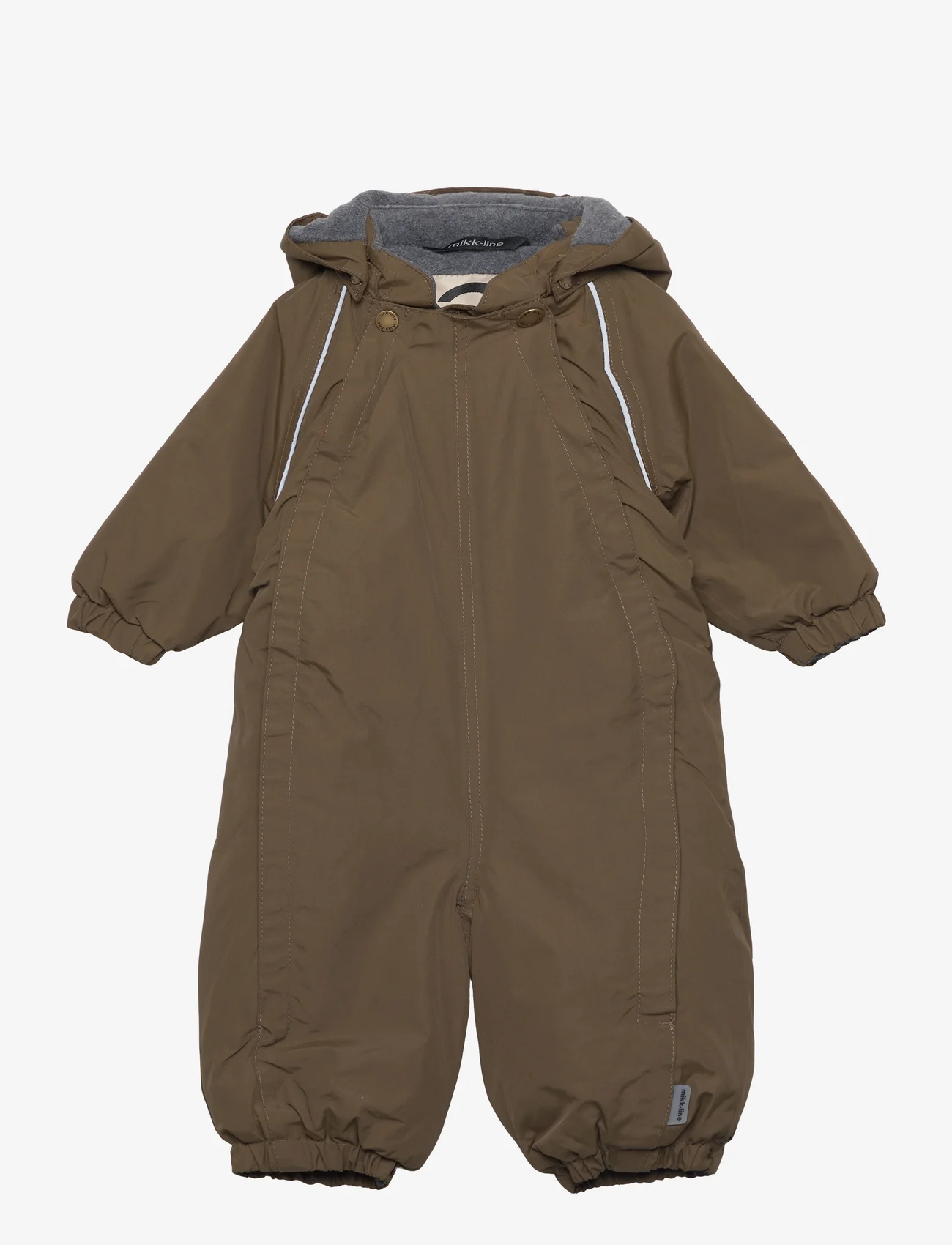 mikk-line - Nylon Baby Suit - Solid - vinteroveraller - beech - 0