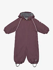 mikk-line - Nylon Baby Suit - Solid - snowsuit - huckleberry - 0
