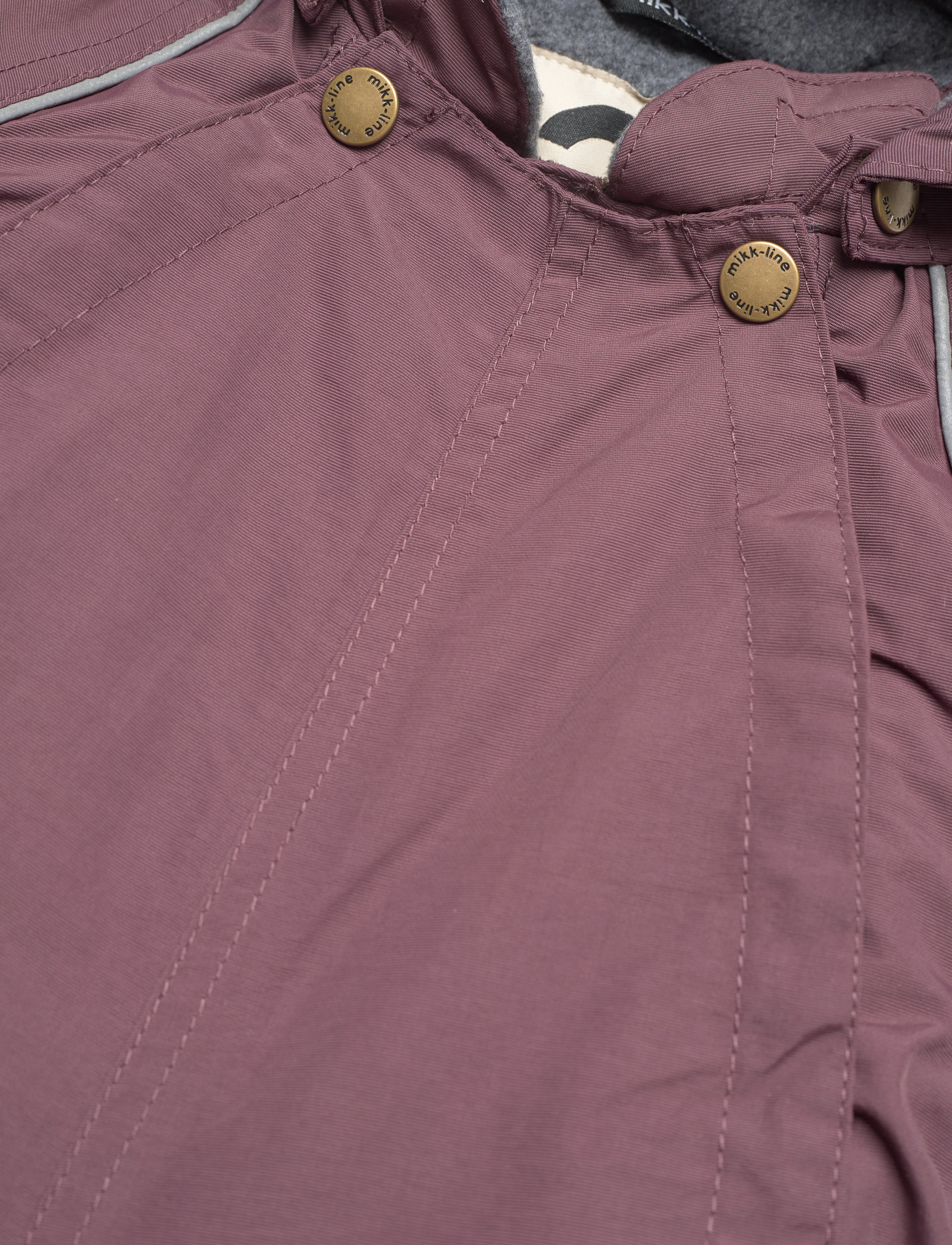mikk-line - Nylon Baby Suit - Solid - huckleberry - 2