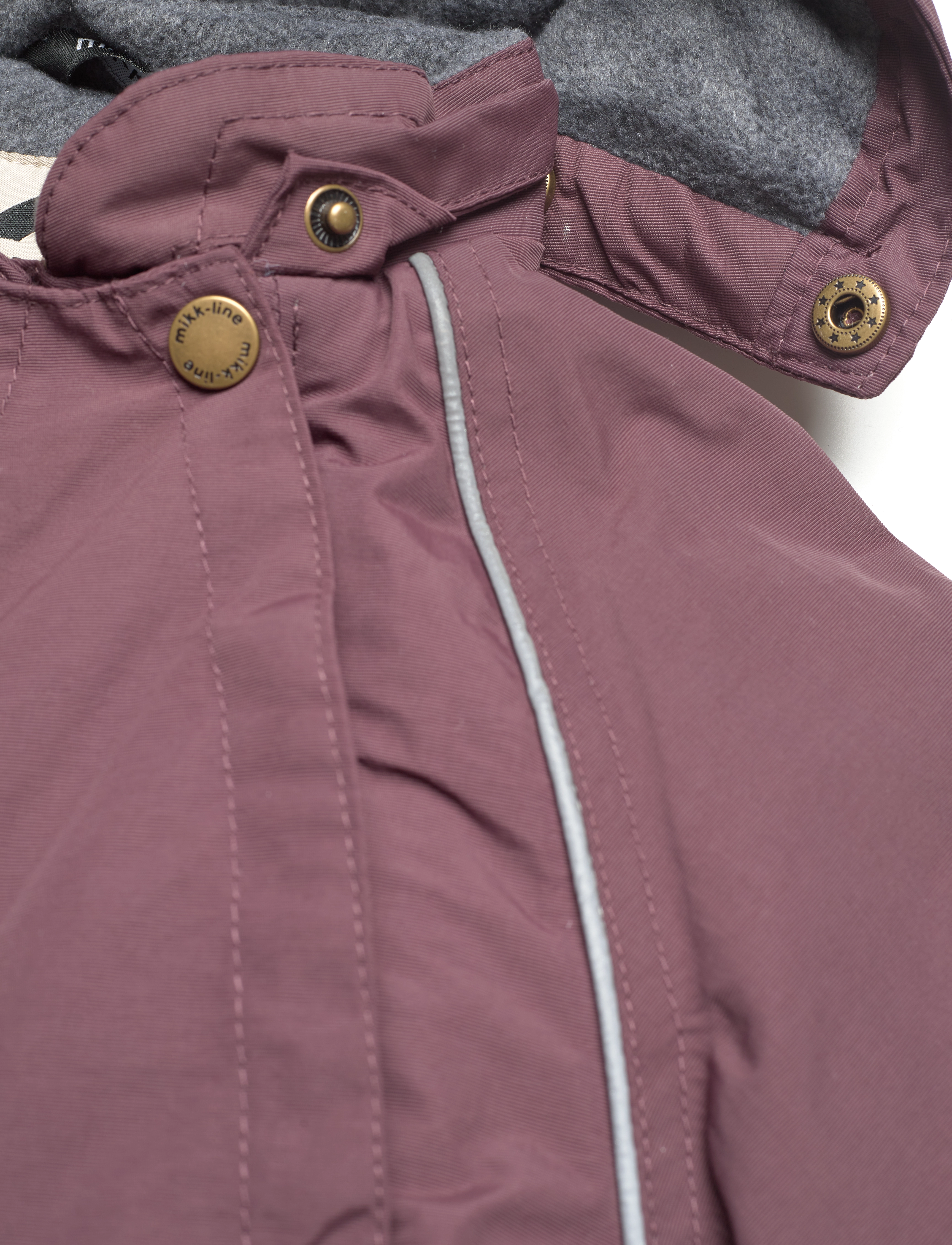 mikk-line - Nylon Baby Suit - Solid - huckleberry - 3