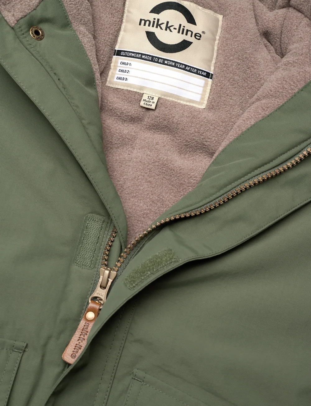 mikk-line - Nylon Boys Jacket - dunjackor & fodrade jackor - thyme - 2