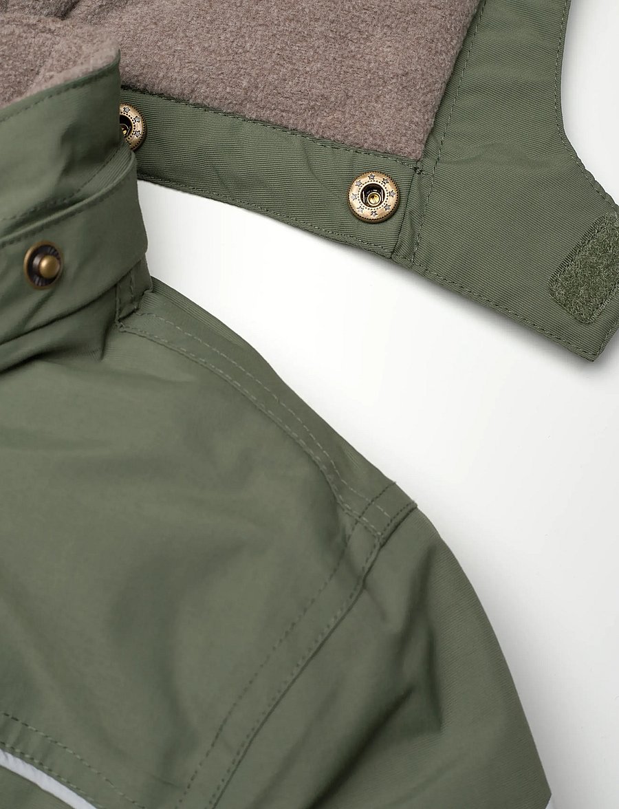 mikk-line - Nylon Boys Jacket - boblejakker & dunjakker - thyme - 3