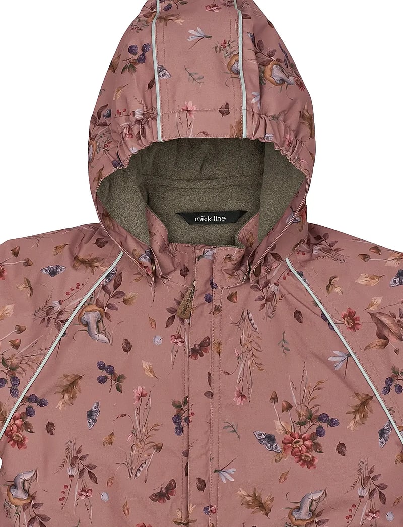 mikk-line - Polyester Junior Suit - Aop Floral - shop efter alder - burlwood - 4